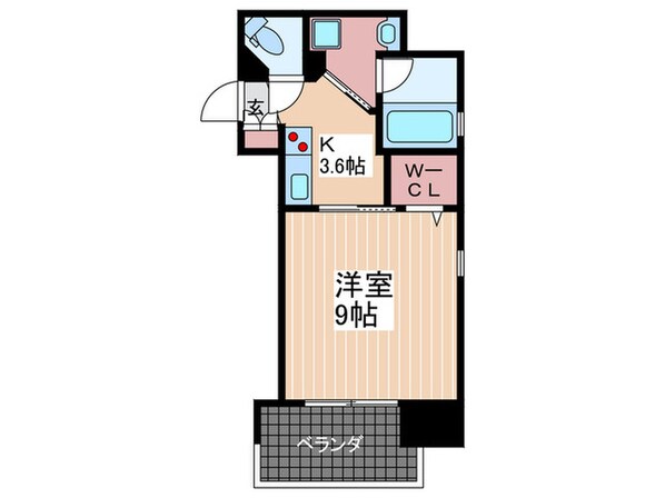 ルービンス宇品海岸の物件間取画像